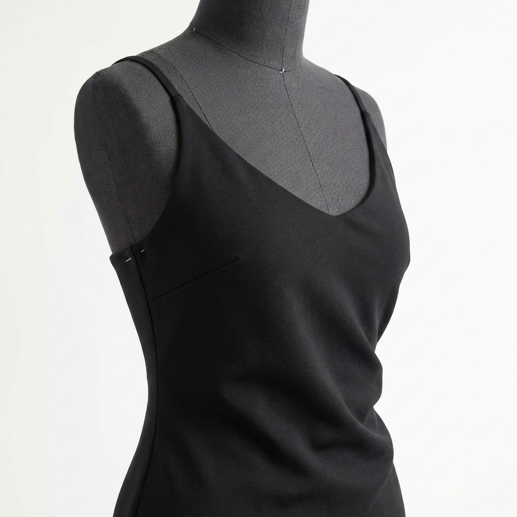 Viscose Nylon Stretch Ponte Knit Fabric rendered