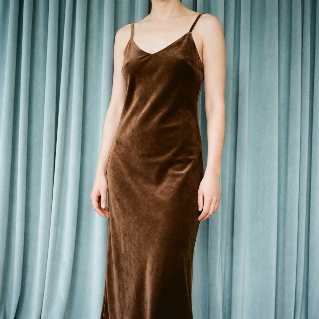 Cotton Polyester Velvet Fabric rendered