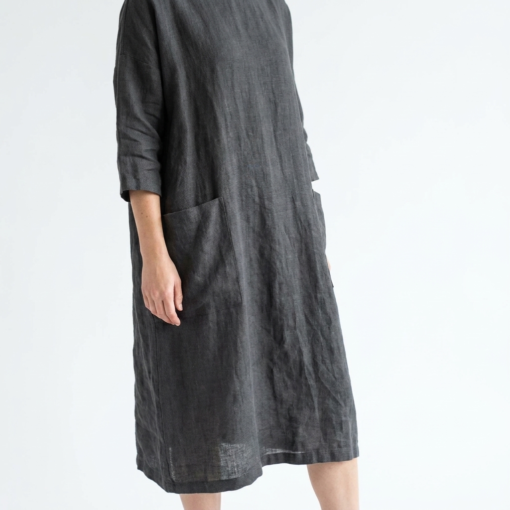Viscose Linen Woven Fabric — Dresses
