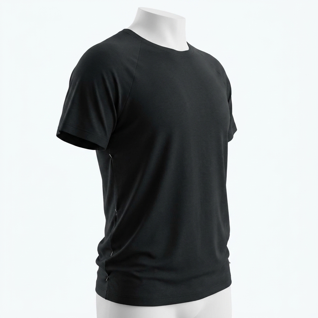 Cotton Modal Jersey Knit Fabric rendered