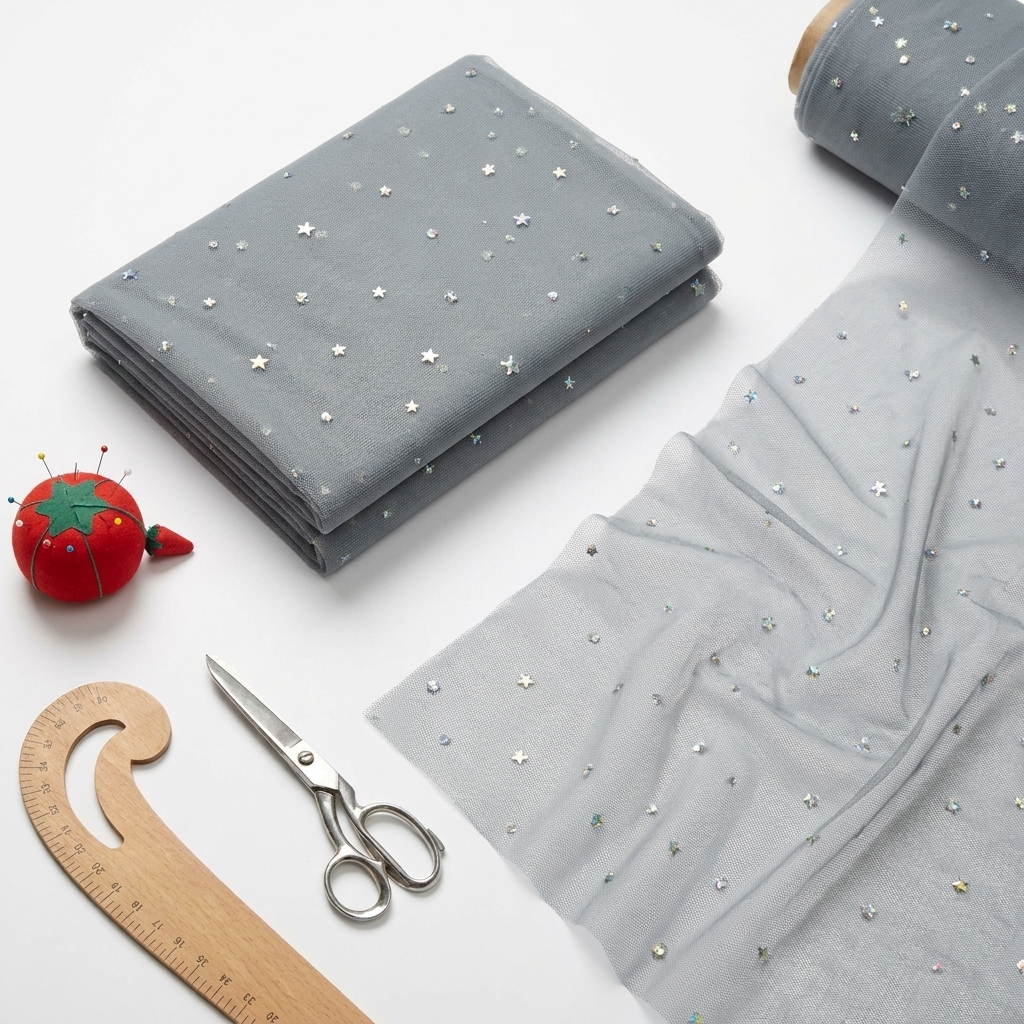 100% Polyester Mesh Fabric rendered