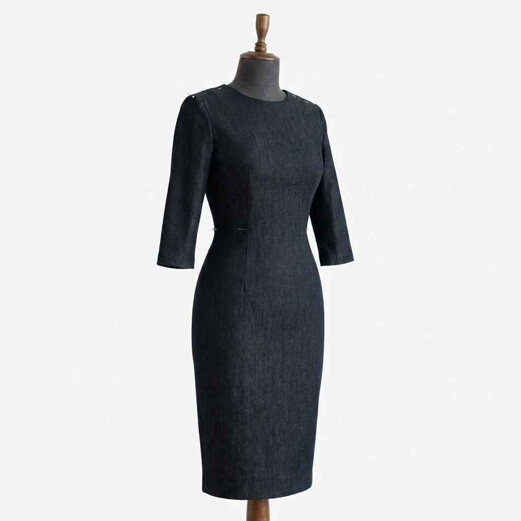 Cotton Polyester Denim Fabric rendered