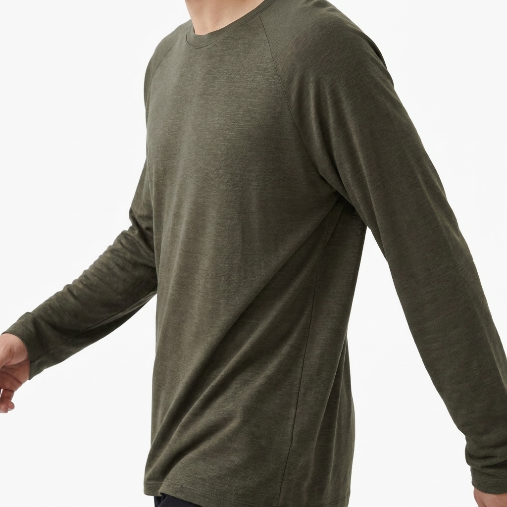 Modal Acrylic Jersey Knit Fabric rendered