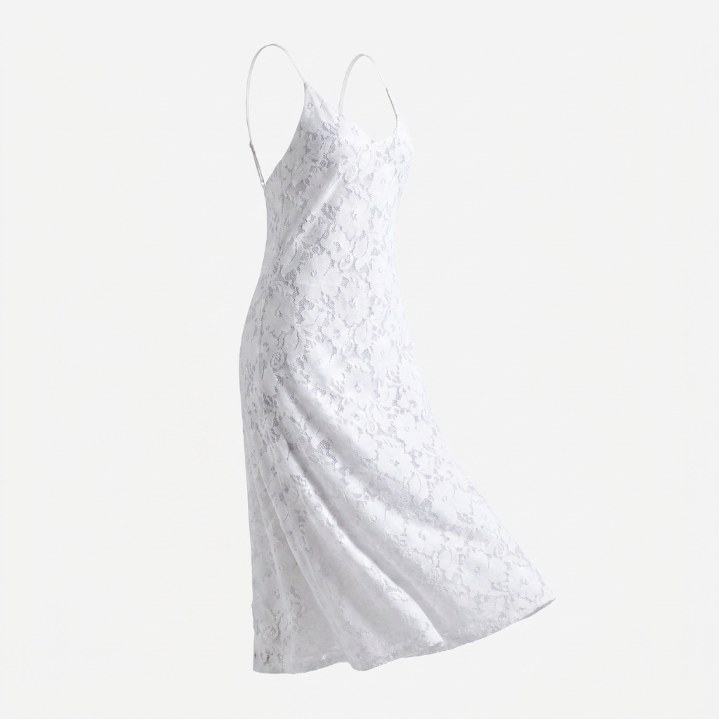 100% Cotton Lace Fabric rendered