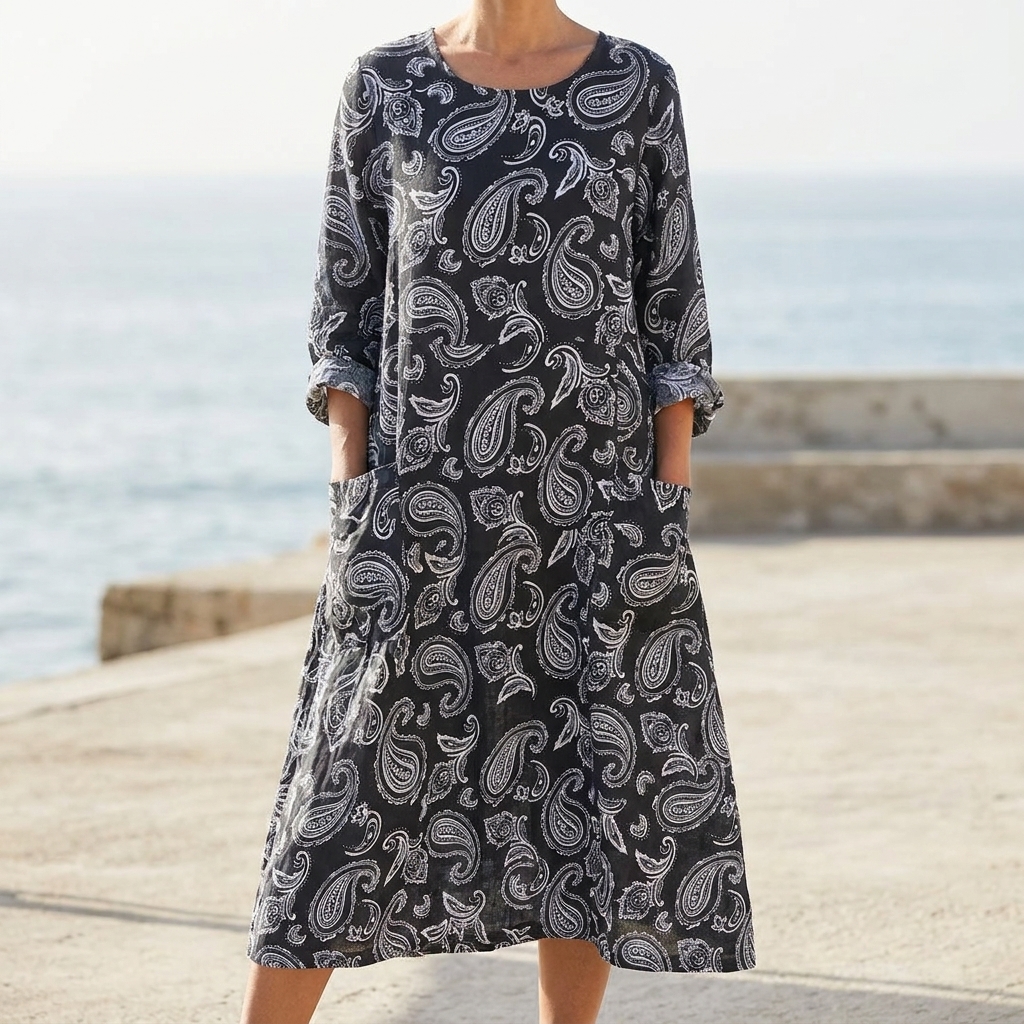 100% Polyester Linen-Look Fabric — Styled