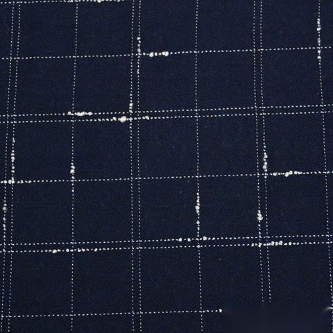 Plaid Wool Nylon Blend Wool Coating Fabric
