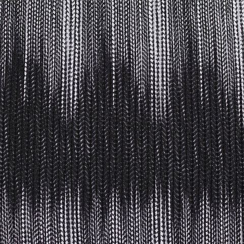 Black Vertical-Chevron Knit, Nylon-Spandex