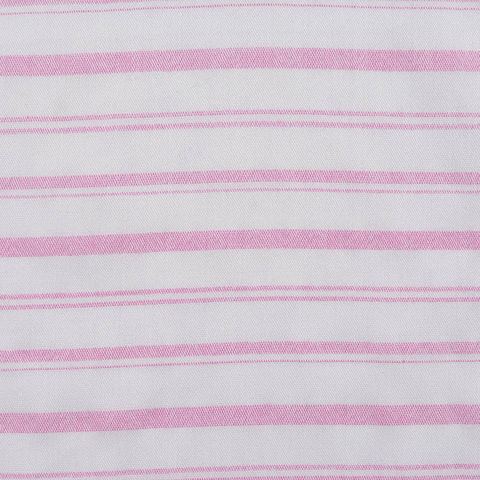 Fine Striped Polyester Modal Blend Woven Fabric