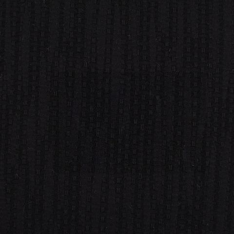 Black Geometric Jacquard, Cotton