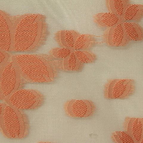 Floral Viscose Polyester Blend Woven Fabric