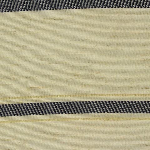 Bold Striped Polyester Cotton Metallic Woven Fabric