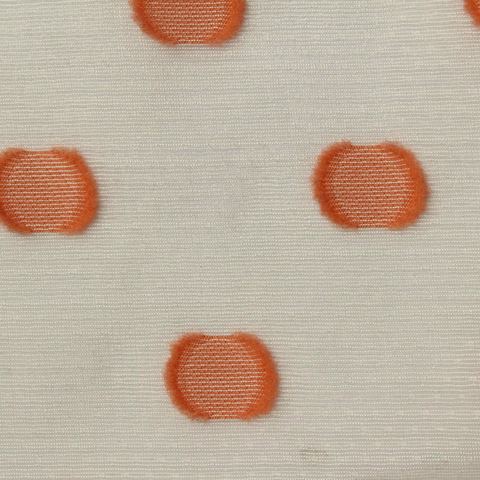 Dotted Viscose Nylon Blend Woven Fabric