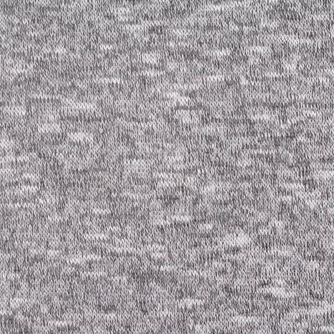 Heather Viscose Polyester Stretch Chunky Knit Fabric