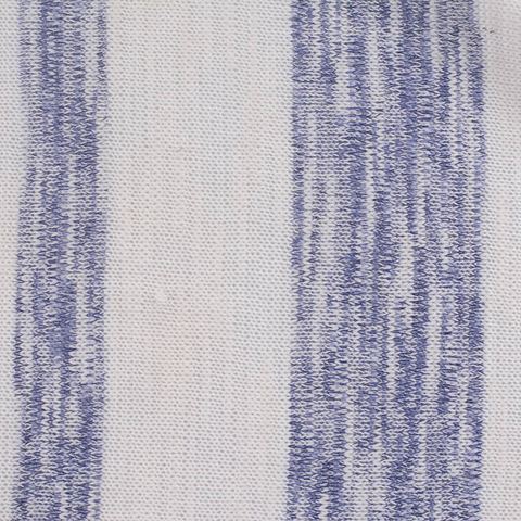 Bold Striped Polyester Cotton Jersey Knit Fabric