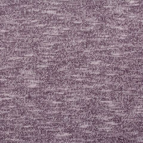 Purple Heathered-Marl Chunky Knit, Viscose-Poly