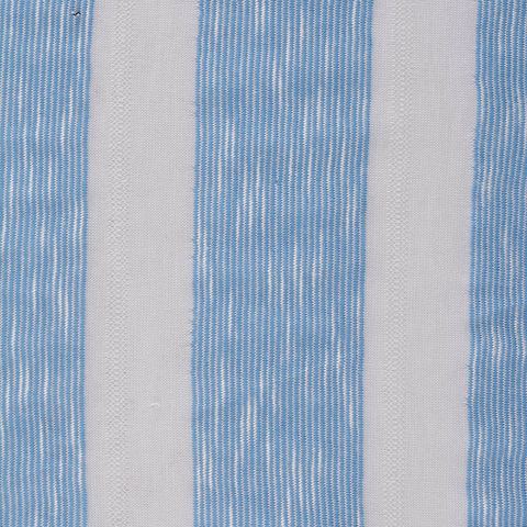 Bold Striped Polyester Viscose Blend Knit Fabric