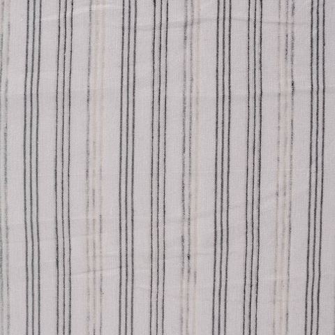 Fine Striped Viscose Stretch Knit Fabric