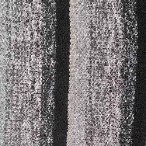 Bold Striped Polyester Viscose Stretch Knit Fabric