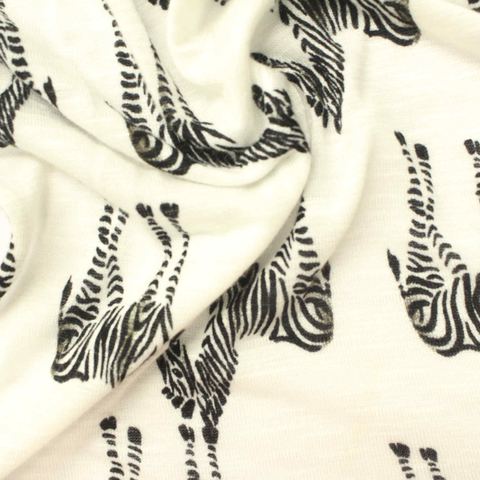 Animal Print 100% Viscose Knit Fabric