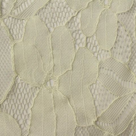 Cream Floral Lace, Cotton