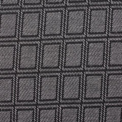 Plaid Polyester Stretch Knit Fabric