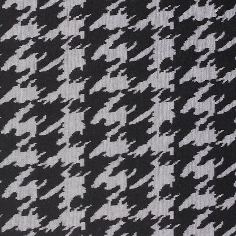 Jacquard Polyester Stretch Interlock Knit Fabric