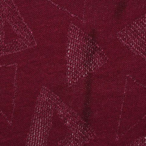 Jacquard Viscose Metallic Pointelle Knit Fabric