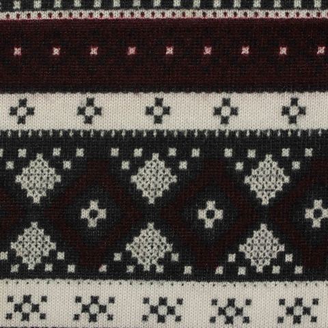 Striped Polyester Stretch Knit Fabric