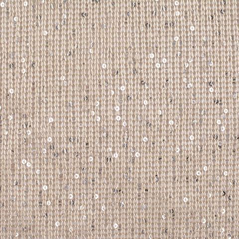 Silver Sequins Knit, Polyester