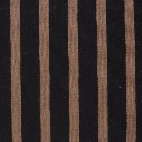 Striped Cotton Polyester Fleece Fabric