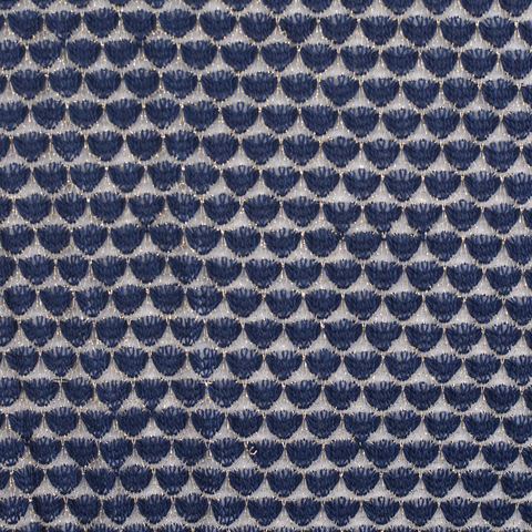 Jacquard Polyester Metallic Knit Fabric