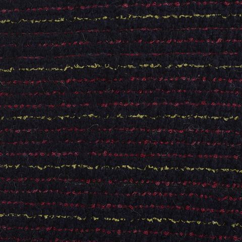 Fine Striped Polyester Cotton Knit Fabric