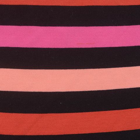 Bold Striped Ponte Knit Fabric