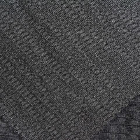 Striped Polyester Stretch Knit Fabric