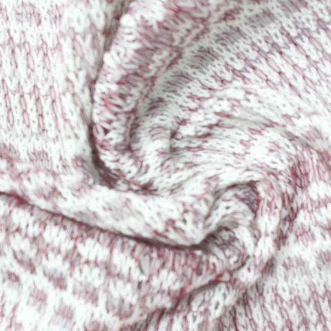 Striped Polyester Stretch Knit Fabric