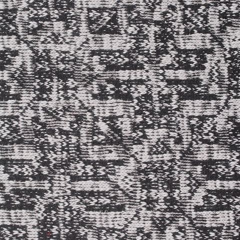 Black Abstract Jacquard