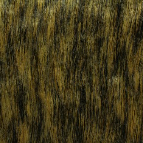 Brown Animal Print Knit, Acrylic-Poly