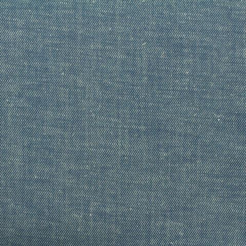 Yarn-Dyed Cotton Linen Denim Fabric