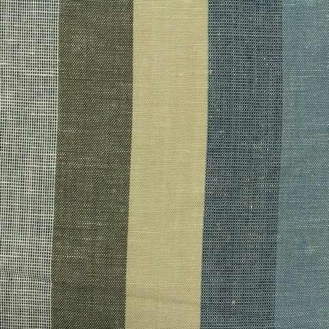 Bold Striped Viscose Woven Fabric