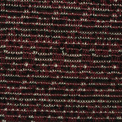 Jacquard 100% Polyester Interlock Knit Fabric