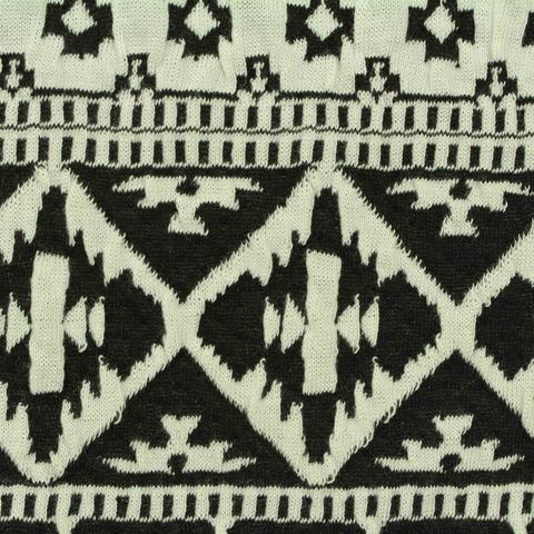 Jacquard Polyester Stretch Knit Fabric