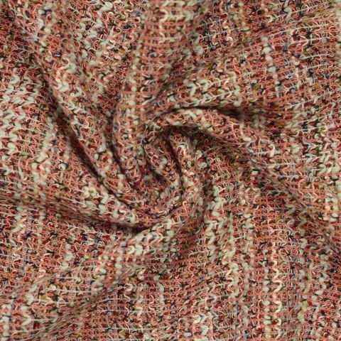 Jacquard Polyester Interlock Knit Fabric