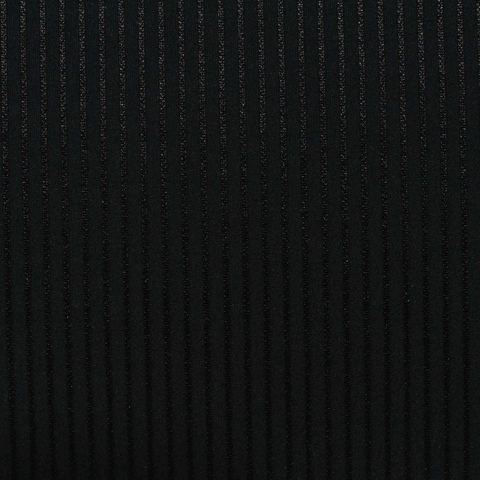 Fine Striped Polyester Stretch Knit Fabric