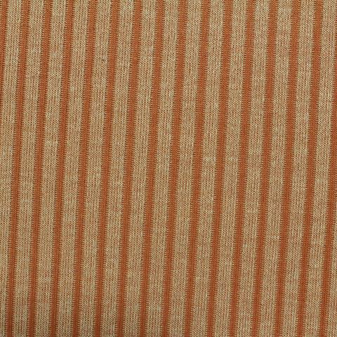 Fine Striped Polyester Viscose Stretch Knit Fabric