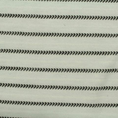 Grey Horizontal-Stripe Knit, Polyester