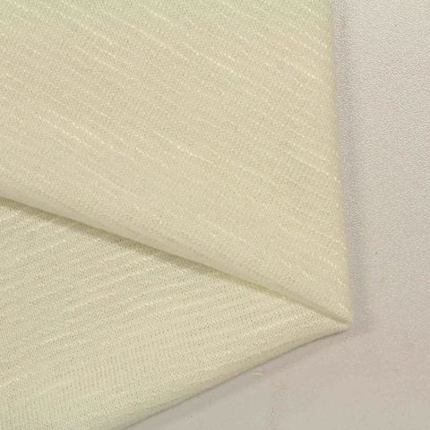 Slub Polyester Viscose Chunky Knit Fabric