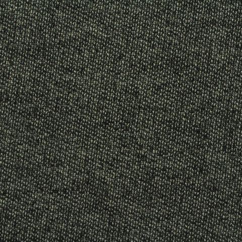 Dark Green Marl French Terry, Cotton-Poly