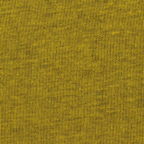 Yellow Marl Scuba Knit, Poly-Cotton