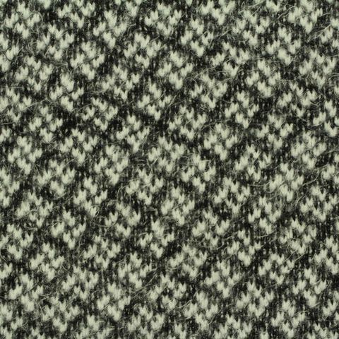 Black Houndstooth Jacquard, Polyester
