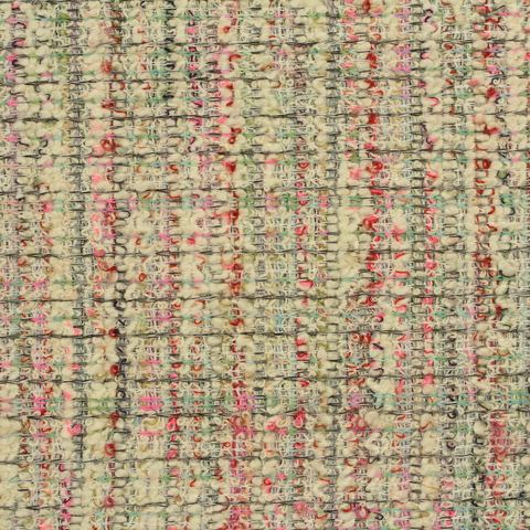 Jacquard Polyester Cotton Knit Fabric